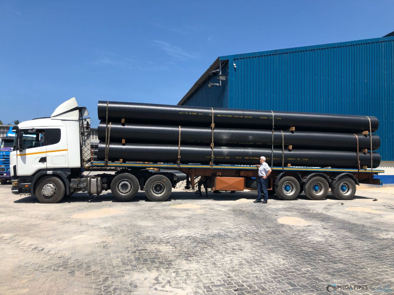 Megapipes Solutions Limited provides jobs and solves stormwater, sanitation and water storage issues in Kenya